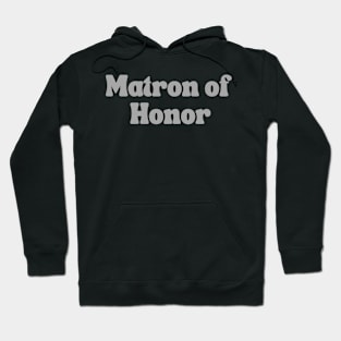 Marton of honor, bridsmaid proposal, maid of honor proposal gift Hoodie